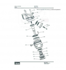 Parker F12-040 Fasszylinder (für Pumpe)